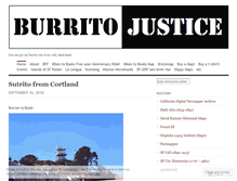 Tablet Screenshot of burritojustice.com